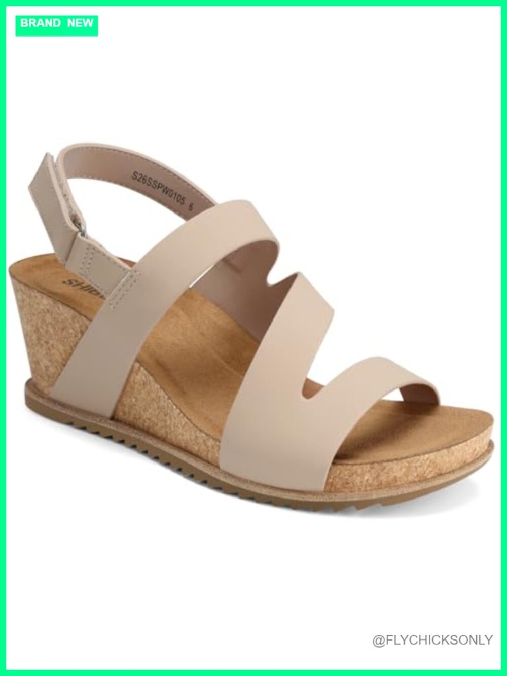 Women's Wedge Sandals Cork Platform Open Toe Ankle Strap Adjustable Comfortable